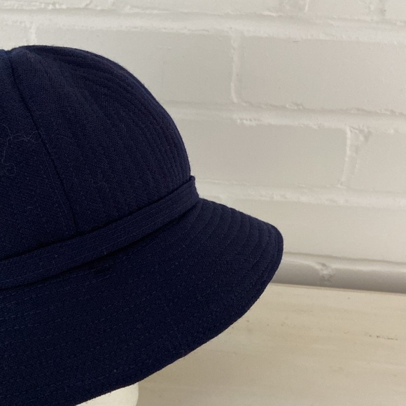 Classic Simple Style Vintage Navy Blue Womens Fashion Winter Hat - Picture 7 of 9